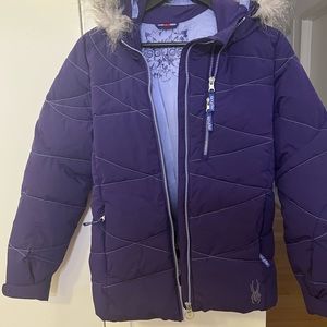 Spyder Girls' Down Ski Jacket - Kids size 16